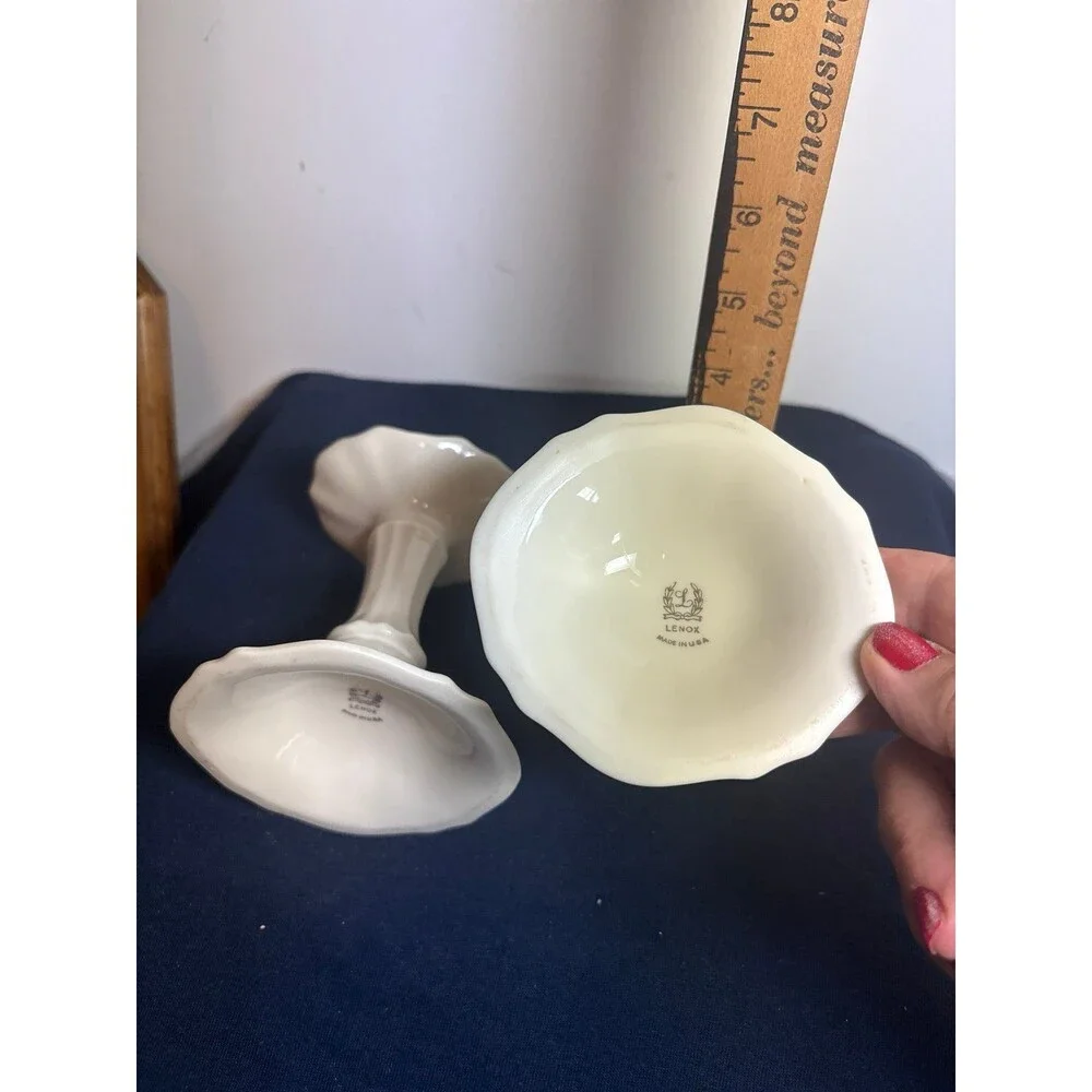 Lenox candlestick holders